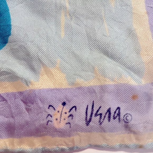 1960’s Vintage Vera Neumann Silk Scarf - Picture 7 of 8